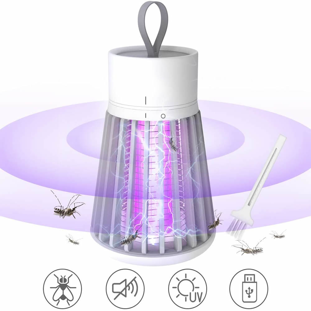 Fashion Mosquito Killer, Electric Mosquito Zappers USB Rechargeable Mo